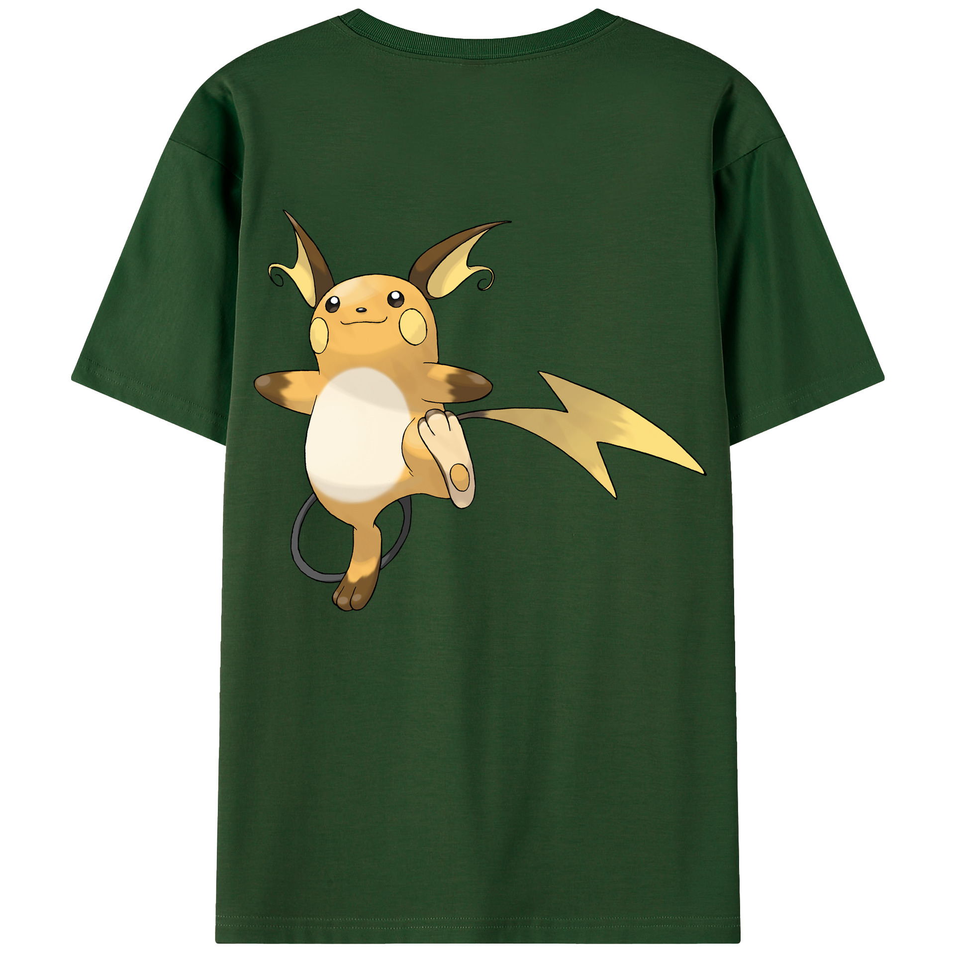 （画像用） ポケットモンスター Pokémon 綿100％半袖Tシャツ（背面プリント）